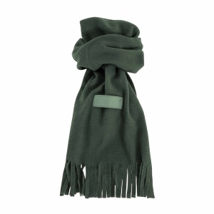 Écharpe en polaire avec étiquette