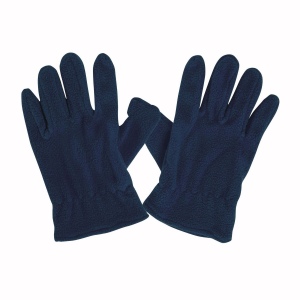 Gants pour homme en polaire, avec élastique aux poignets taille unique