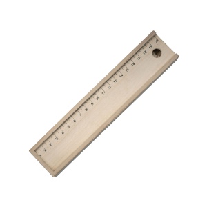 Set 12 crayons color s, section hexagonale (long. 17 cm.), avec bo te en bois (20,8x5,2x3,