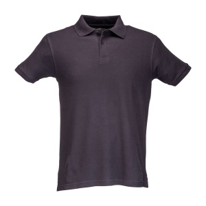 Polo 100% coton piqué  180 g/m2, manche courte et fermeture avec 2 boutons. Tailles : S/M/