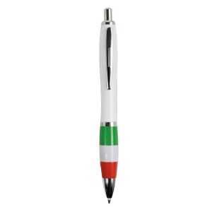 Stylo-bille a systeme retractable - PLASTIQUE ABS+AS - refill jumbo