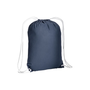 Sac à dos en coton 135 g/m2 avec fermeture réglable à cordon