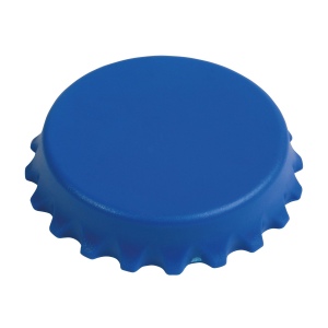 Ouvre-bouteille et dévisse-bouchons en forme de bouchon en ABS et métal avec magnets