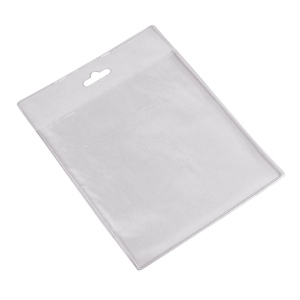 Porte-badge en plastique transparent