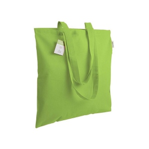Shopper en coton organique 140g/m2, anses longues