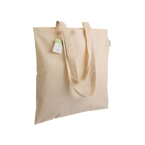Shopper en coton organique 140g/m2, anses longues