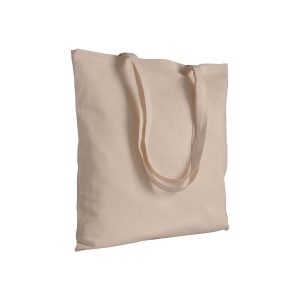 Sac shopping en coton 180 g/m2 avec anses longues