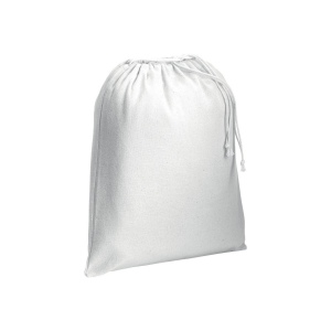 Sac en coton 120 g/m2 avec fermeture en cordon, 25 x 30 cm