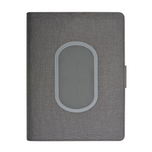 Organisateur Tech avec chargeur sans fil et cahier (A5)