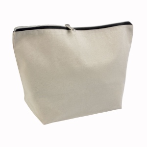 Beauty case en Coton brossé avec zip