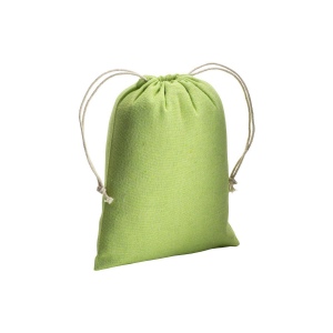Pochon cadeau en coton recyclé 150 g/m2, 15 x 20 cm
