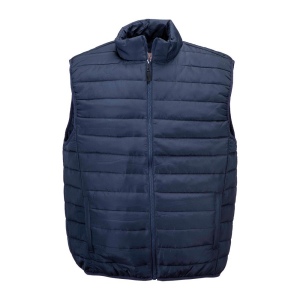 Veste rembourée sans manche en polyester 50D et doublée en polyester 210T