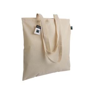 Shopper en Fairtrade® 140g/m2, anses longues