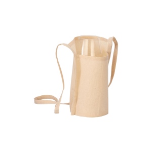 Porte-verre de dégustation en coton bio de 150 g/m2, avec tour de cou de 90 cm.