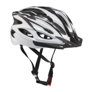 Casque vélo en polycarbonate et polystyrène