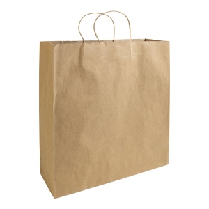 Sac en papier recyclé 100 gr/m2 avec soufflet