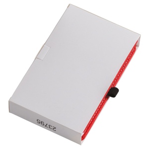 Boîte agenda blanche 15 x 9,5 x 2,5 cm (Pour 26708)