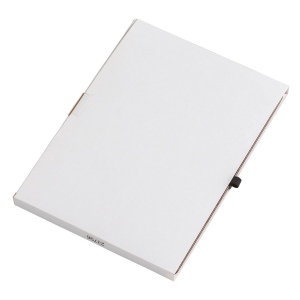 Boîte agenda blanche 25 x 18 x 1,5 cm (Pour 26703)