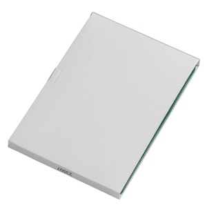 Boîte agenda blanche 21 x 15 x 1,5 cm (Pour 26731 ; 26744, 26746 et 26749)