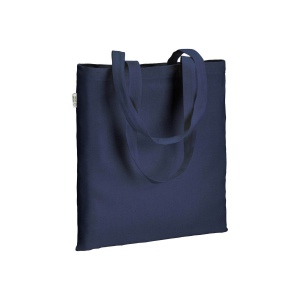Tote bag en coton biologique 220 g/m2, anses longues