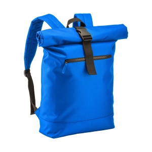 Sac à dos Roll porte pc (17") en polyester recyclé R-PET avec poche extérieure zippée