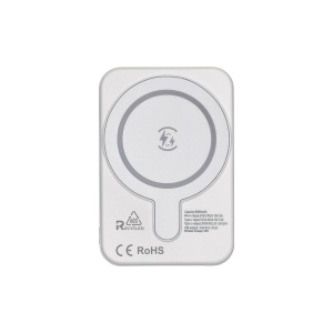 Banque d'énergie magnétique R-ABS 5000 mAh, sortie sans fil 15W