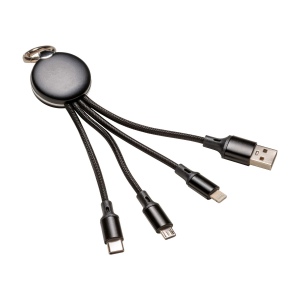 Set de câbles Micro USB, lighthing, type C avec LED