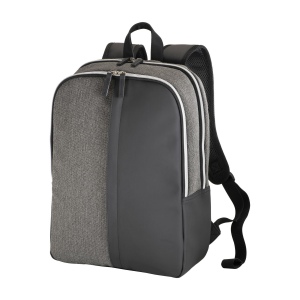 Sac a dos porte PC en simili cuir et polycoton