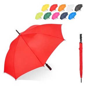 Bosco 190T Polyester 23" Parapluie à bâton Ouverture automatique