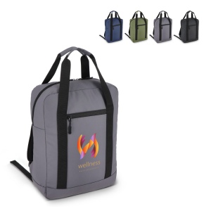 Sac à dos en R-PET 600D enduit PU 27,5 x 12 x 37,5 cm 12 L