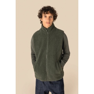 Veste sans manches en sherpa homme