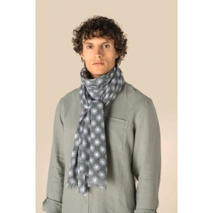 Chèche à motifs unisexe