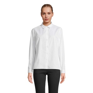 Chemise femme popeline manches longues - BAILEY WOMEN