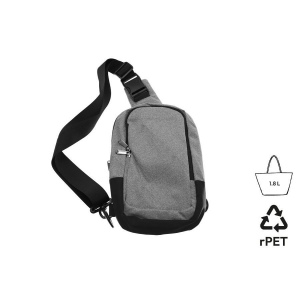 Sacoche bandoulière 'Almeria', gris chiné RPET