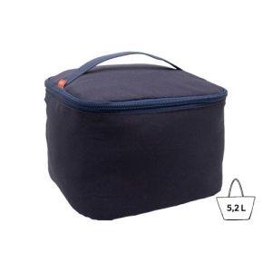 Sac à bento isotherme 'Sendai', polycoton bleu nuit