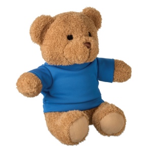 Peluche Ourson t-shirt 23cm - JACKIE