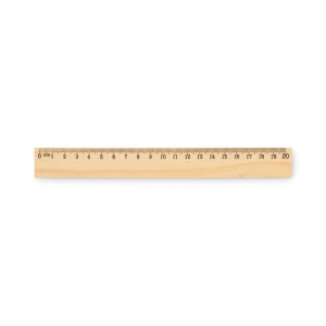 Règle en bois 20cm - RULER20