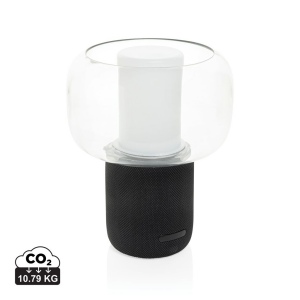 Lampe avec haut-parleur 10W en plastique recyclé RCS Lux