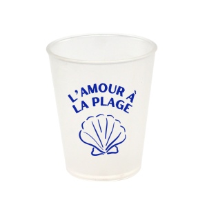 Chupito pp-Tampographie 1 couleur