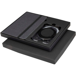 Coffret cadeau Kern avec carnet à couverture rigide A6 et portefeuille MagSafe