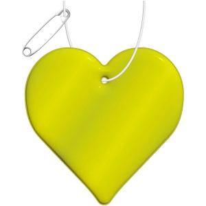 Attache légère en forme de cœur RFX™ H-16 en PVC réfléchissant