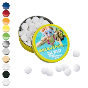 Boîte XS avec pastilles à la menthe Stévia*, 18g