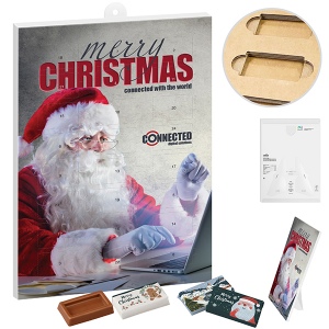 Calendrier de l’avent avec des Napolitains de Choco Company – version papier