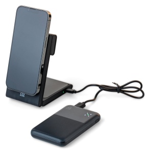 Power bank sans fil en ABS recyclé Miren