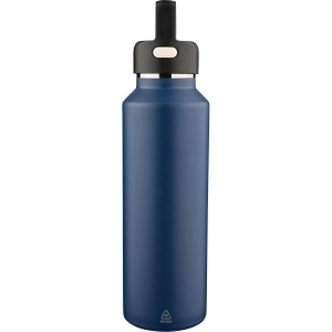 Gourde double paroi de 600 ml en acier inoxydable recyclé Mace