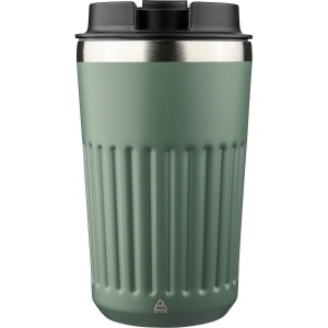 Mug double paroi en acier inoxydable recyclé de 400 ml Chiara