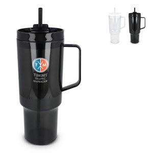 Tasse Miami avec anse transparente 1,2 L R-PET