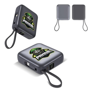 Nova Powerbank 22,5 W Power Delivery avec câbles intégrés 10 000 mAh