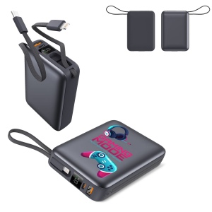 Nova Powerbank 22,5 W Power Delivery avec câbles intégrés 20 000 mAh