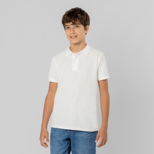 Polo Enfant Blanc - Charles